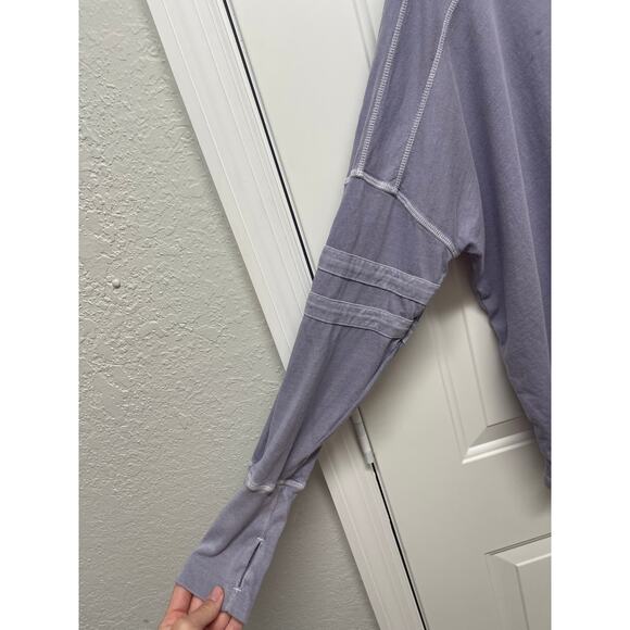 Free People Movement Free People All Star Layer long sleeve purple Small - Picture 5 of 9